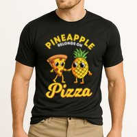 Pineapple Belongs On Pizza Hawaiian Hawaii Pizzeria Cooling Performance Crew T-Shirt