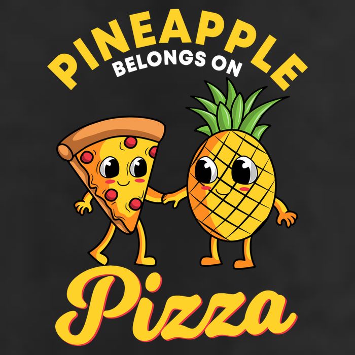 Pineapple Belongs On Pizza Hawaiian Hawaii Pizzeria Adult Drive Performance Visor