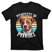 Pit Bull Owner Lover Retro Pitbull T-Shirt