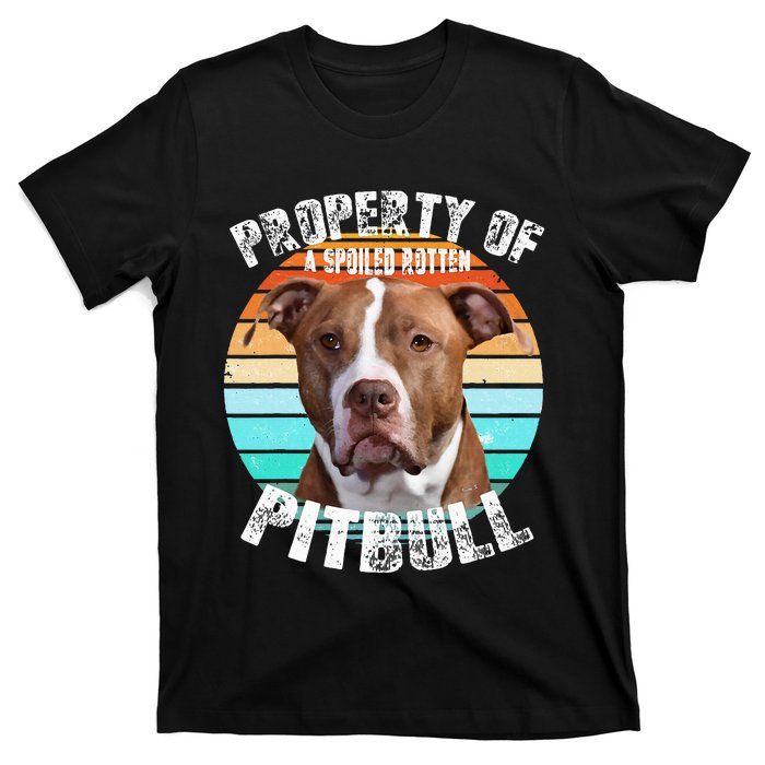 Pit Bull Owner Lover Retro Pitbull T-Shirt