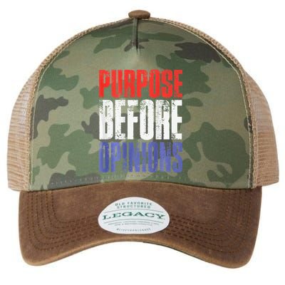 Purpose Before Opinions Austin Theory Live Legacy Tie Dye Trucker Hat