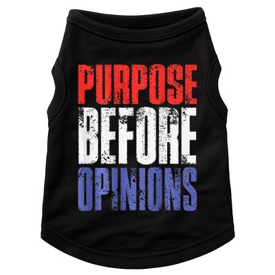 Purpose Before Opinions Austin Theory Live Doggie Tank