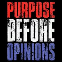 Purpose Before Opinions Austin Theory Live Flexfit Unipanel Trucker Cap