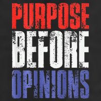 Purpose Before Opinions Austin Theory Live Golf Towel