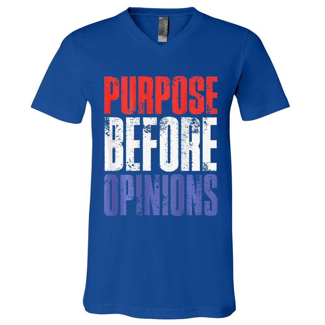 Purpose Before Opinions Austin Theory Live V-Neck T-Shirt