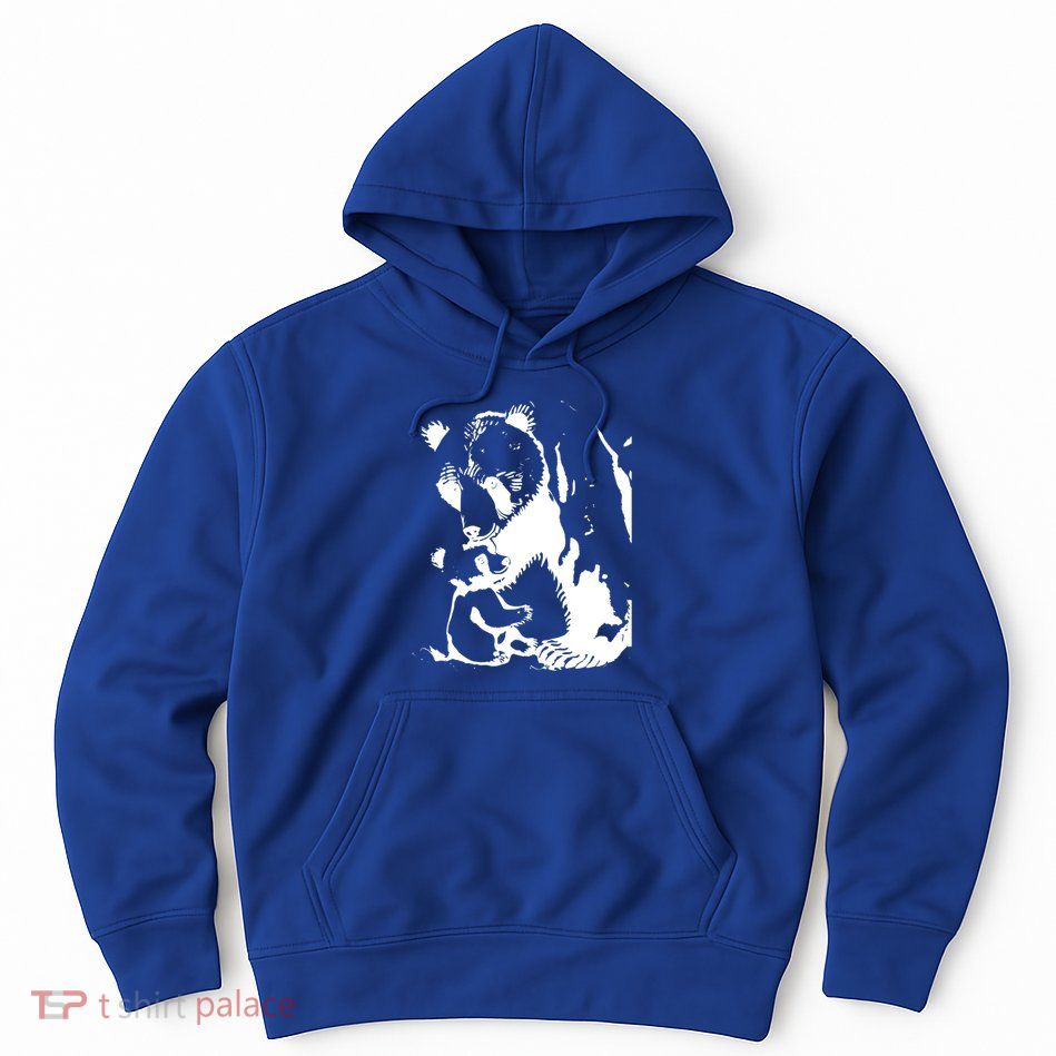Papa Bear Or Mama Bear With Bear Animal Gift Hoodie