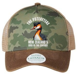 Puteketeke Bird Of The Century Legacy Tie Dye Trucker Hat