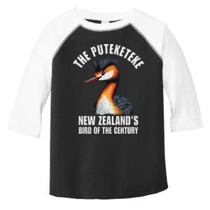 Puteketeke Bird Of The Century Toddler Fine Jersey T-Shirt