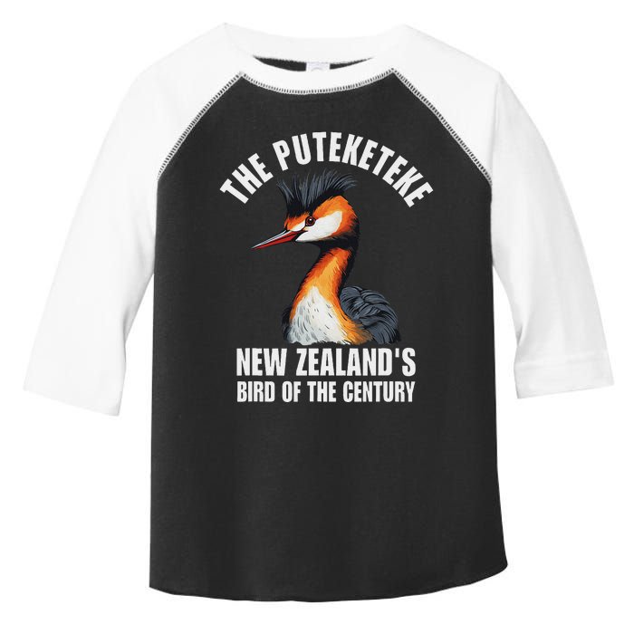 Puteketeke Bird Of The Century Toddler Fine Jersey T-Shirt