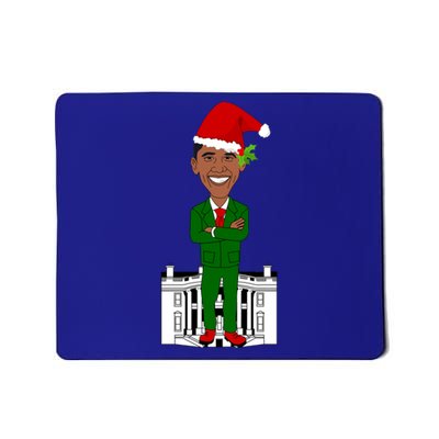 President Barack Obama Santa Claus Ugly Christmas Funny Xmas Gift Mousepad