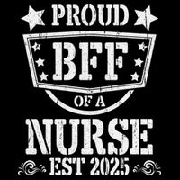 Proud BFF Of A New Nurse Nursing Graduate 2025 Best Friend Gift Kids T-Shirt