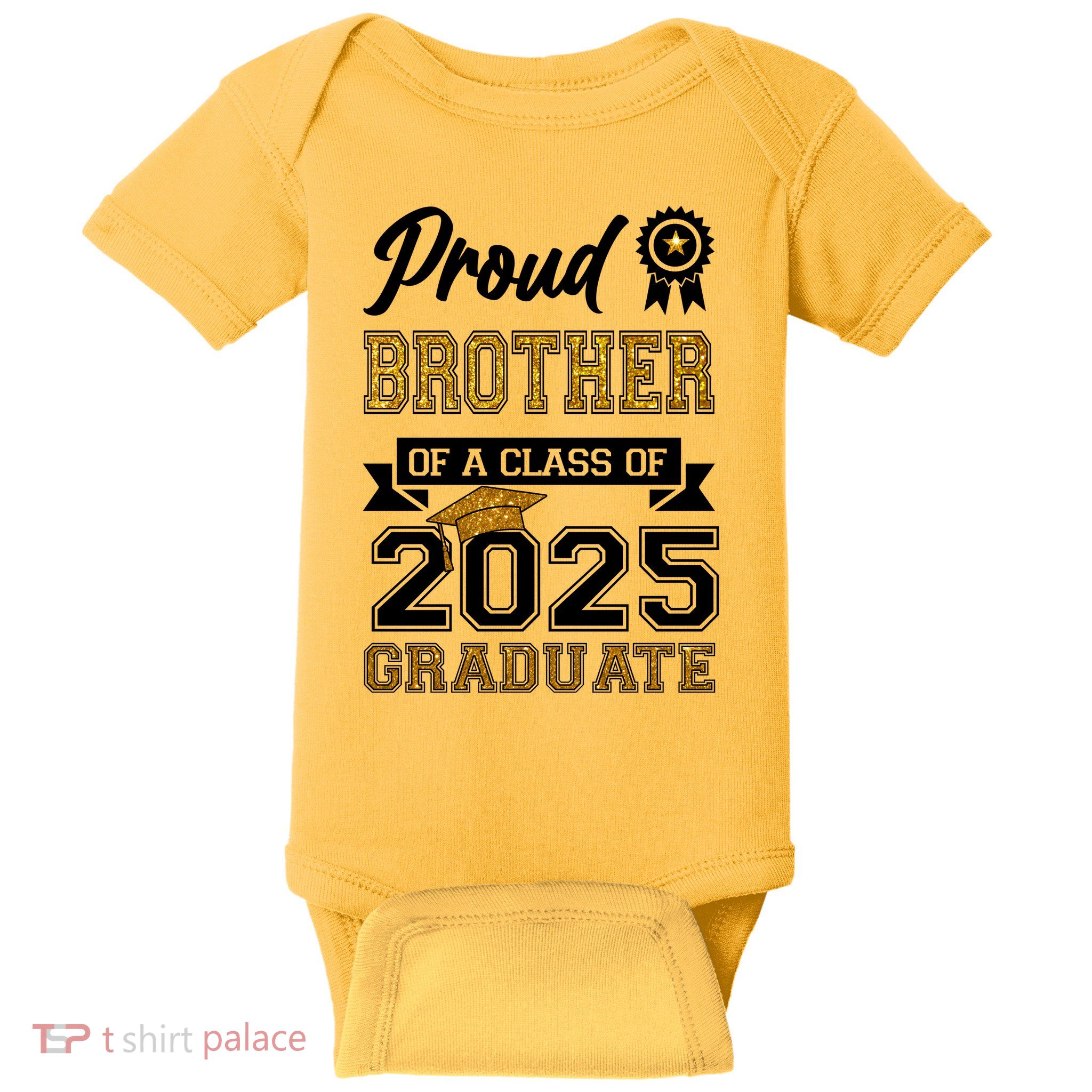 Proud Brother Of A Class Of 2025 Graduate Baby Bodysuit