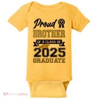 Proud Brother Of A Class Of 2025 Graduate Baby Bodysuit
