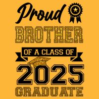 Proud Brother Of A Class Of 2025 Graduate Toddler T-Shirt