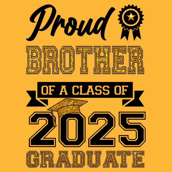 Proud Brother Of A Class Of 2025 Graduate Kids T-Shirt
