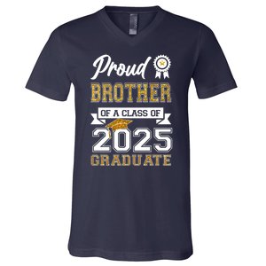 Proud Brother Of A Class Of 2025 Graduate V-Neck T-Shirt