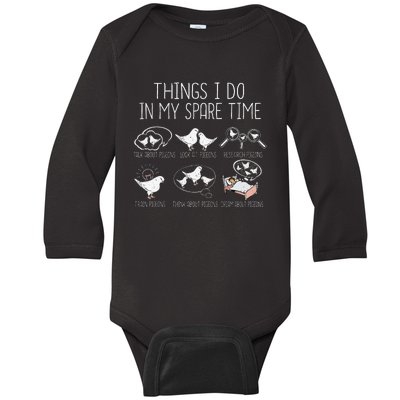 Pigeon Breeding Pigeon Racing Lover King Pigeon Baby Long Sleeve Bodysuit