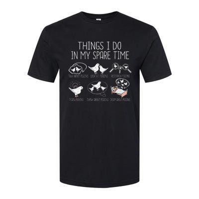 Pigeon Breeding Pigeon Racing Lover King Pigeon Softstyle® CVC T-Shirt