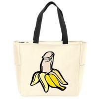 Penis Banana Zip Tote Bag