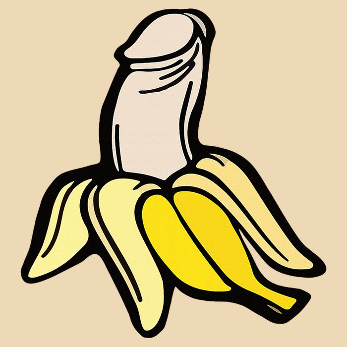 Penis Banana Zip Tote Bag