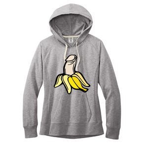 Penis Banana Women's Fleece Hoodie