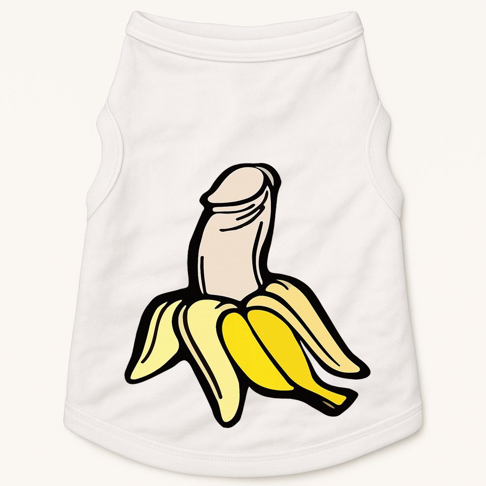 Penis Banana Doggie Tank