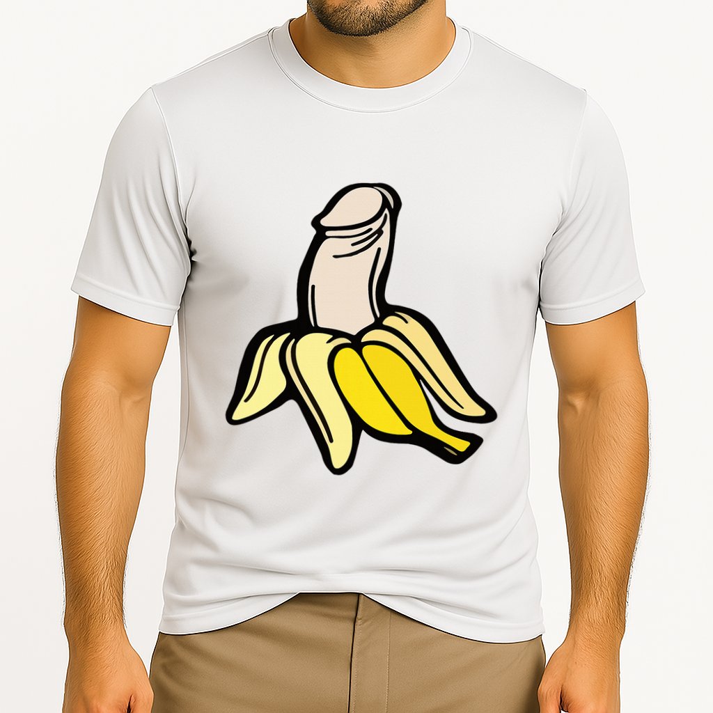 Penis Banana Cooling Performance Crew T-Shirt