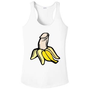 Penis Banana Ladies PosiCharge Competitor Racerback Tank