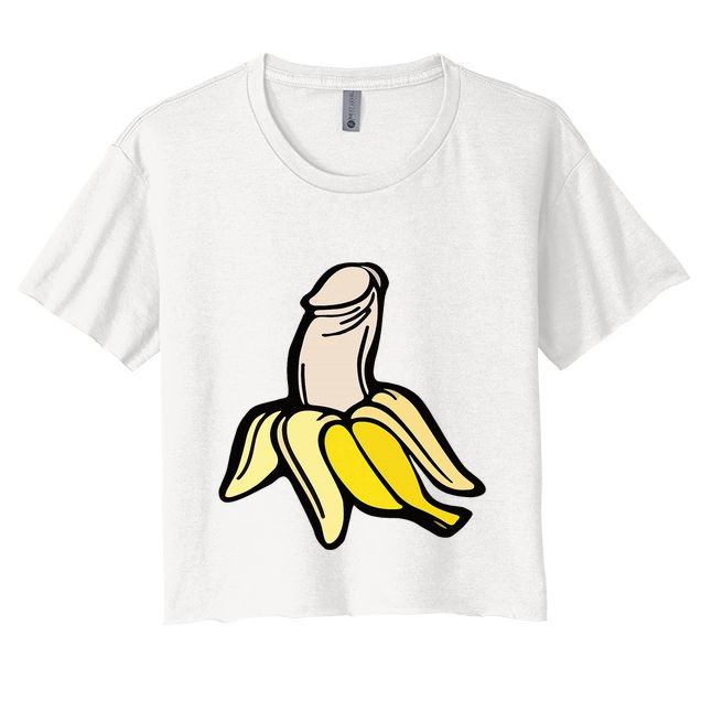 Penis Banana Crop Top