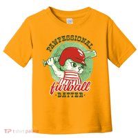Professional Baseball Player Cat Cute Toddler T-Shirt