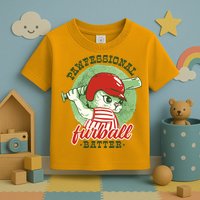 Professional Baseball Player Cat Cute Toddler T-Shirt