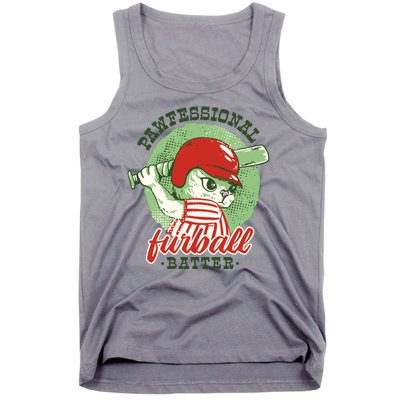 Professional Baseball Player Cat Cute Tank Top