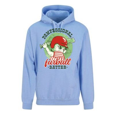 Professional Baseball Player Cat Cute Unisex Surf Hoodie