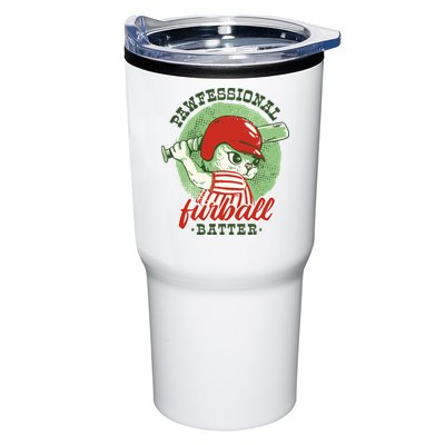 Professional Baseball Player Cat Cute Tumbler