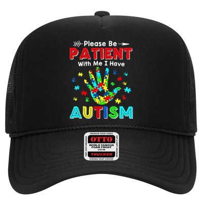 Please Be Patient With Me I Have Autism Trucker Hat