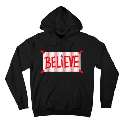 P.H.I.L.L.Y Believe Philadelphia Baseball Player Hoodie