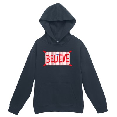 P.H.I.L.L.Y Believe Philadelphia Baseball Player Urban Pullover Hoodie