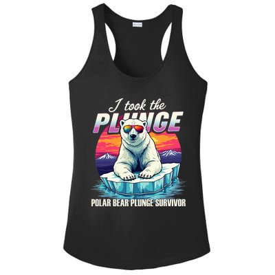 Polar Bear Plunge Survivor Fun Winter Adventurers Apparel Ladies PosiCharge Competitor Racerback Tank