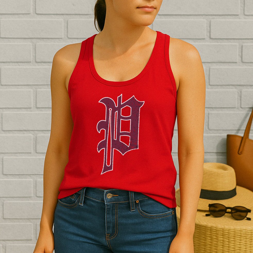 Philadelphia Baseball P Philly Pride Vintage Phill Womens Tank Top