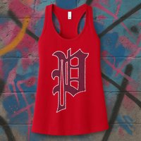 Philadelphia Baseball P Philly Pride Vintage Phill Womens Tank Top