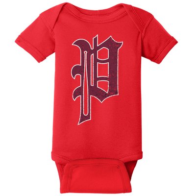 Philadelphia Baseball P Philly Pride Vintage Phill Baby Bodysuit