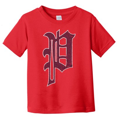 Philadelphia Baseball P Philly Pride Vintage Phill Toddler T-Shirt