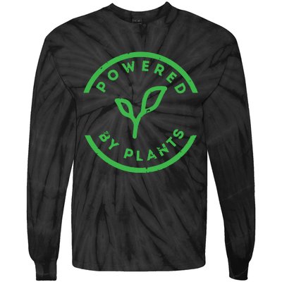 Powered By Plants Vegan Workout Tie-Dye Long Sleeve Shirt