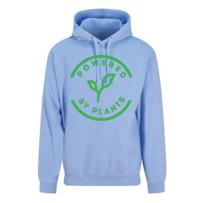 Powered By Plants Vegan Workout Unisex Surf Hoodie