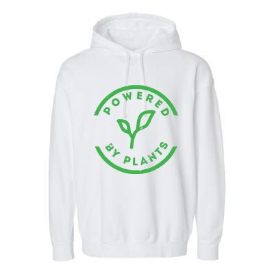 Powered By Plants Vegan Workout Garment-Dyed Fleece Hoodie