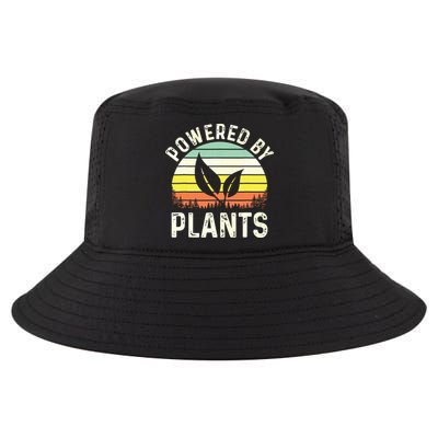 Powered By Plants Veggie Vegan Gardening Cool Comfort Performance Bucket Hat