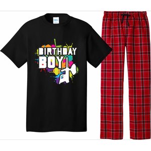 Paintball Birthday Party Theme Pajama Set