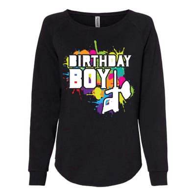 Paintball Birthday Party Theme Womens California Wash Sweatshirt