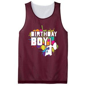 Paintball Birthday Party Theme Mesh Reversible Basketball Jersey Tank