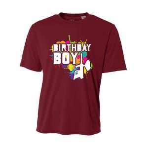 Paintball Birthday Party Theme Performance Sprint T-Shirt